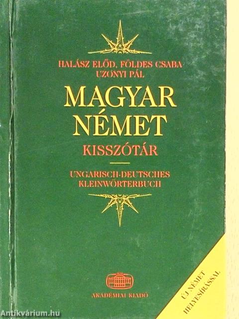 Magyar-német kisszótár