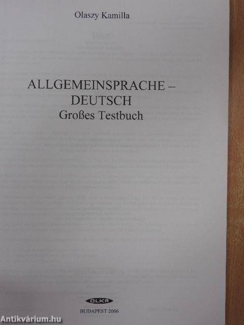 Allgemeinsprache - Deutsch