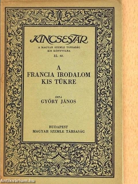 A francia irodalom kis tükre