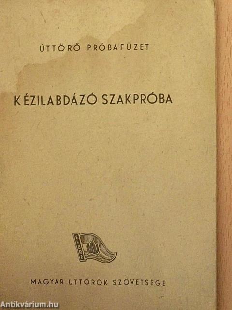 Kézilabdázó szakpróba