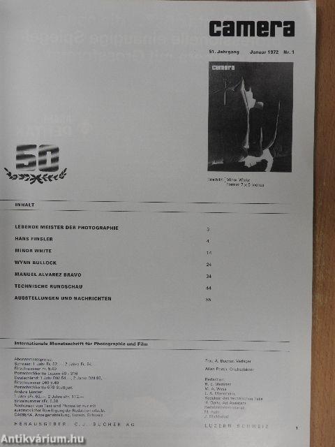 Camera Januar-Dezember 1972