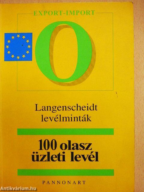 100 olasz üzleti levél