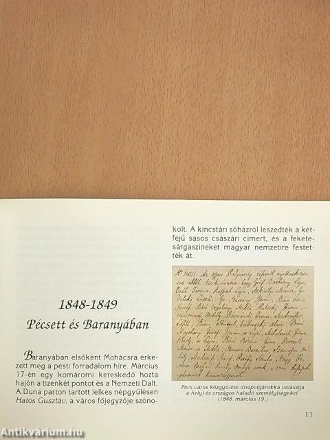 Pécs-Baranya 1848-1849