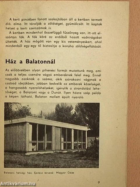 Hétvégi ház - kényelmesen