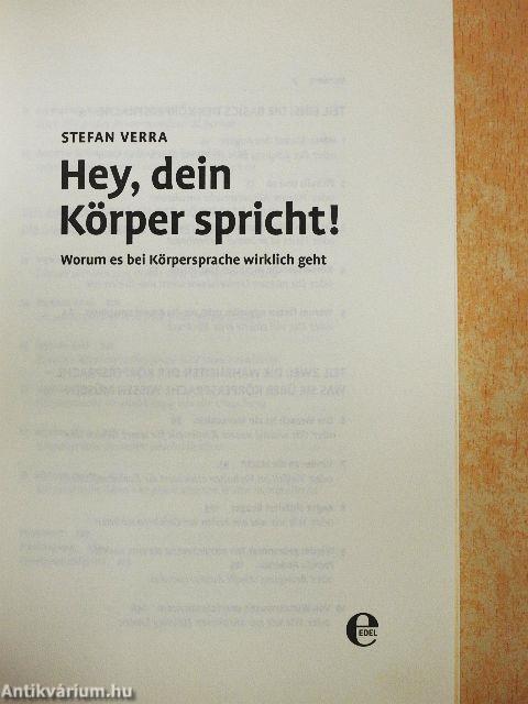 Hey, dein Körper spricht!