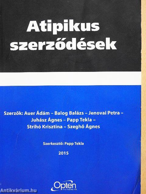 Atipikus szerződések