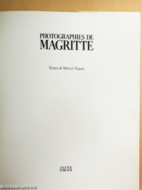 Photographies de Magritte