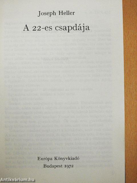 A 22-es csapdája