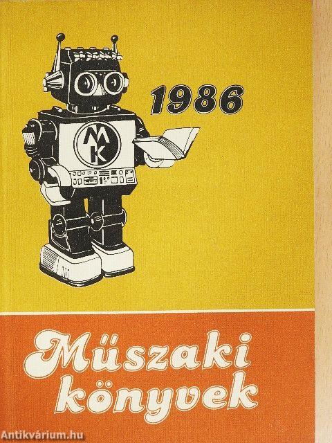 Műszaki könyvek 1986
