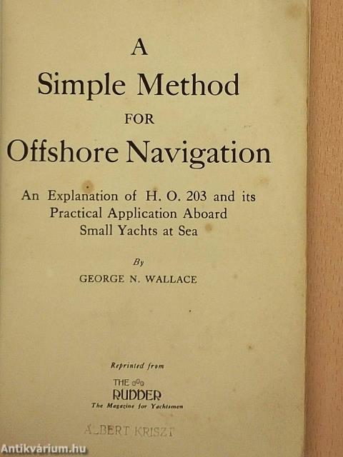 A Simple Method for Offshore Navigation