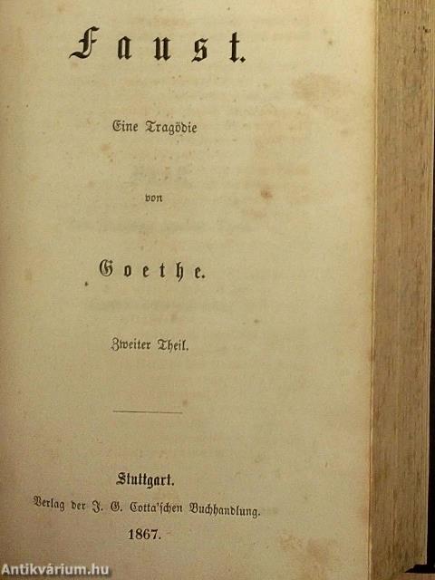 Faust I-II. (gótbetűs)