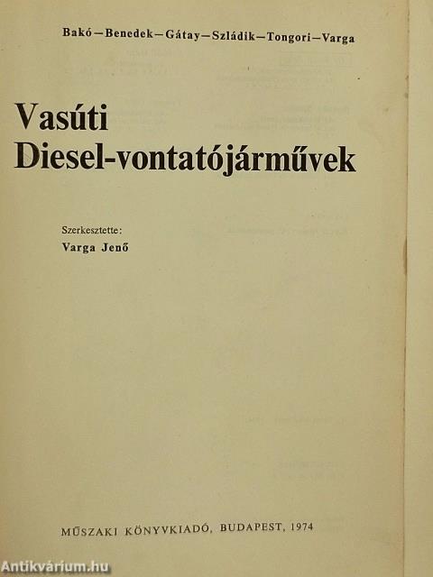 Vasúti Diesel-vontatójárművek