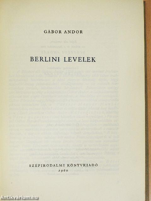 Berlini levelek