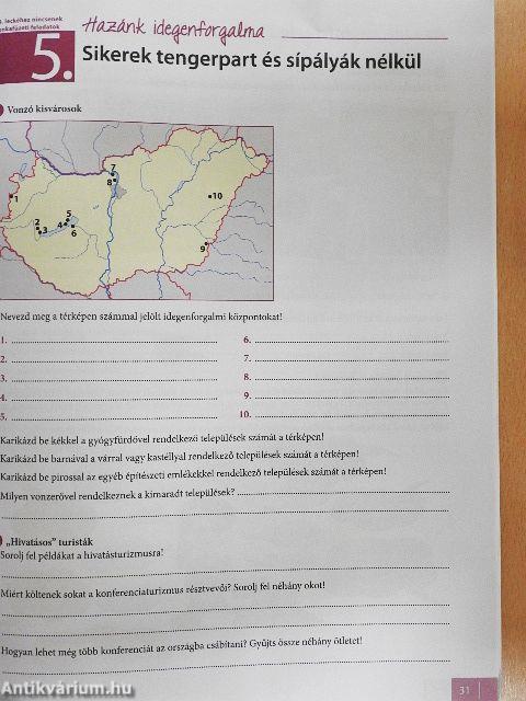 Földrajz 8. - Munkafüzet