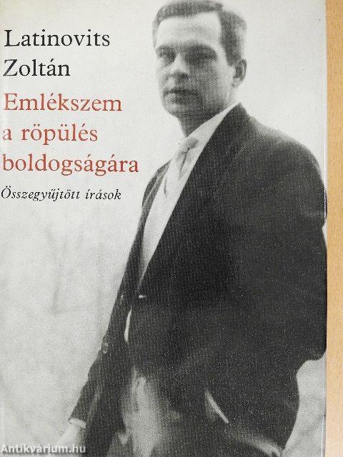 Emlékszem a röpülés boldogságára