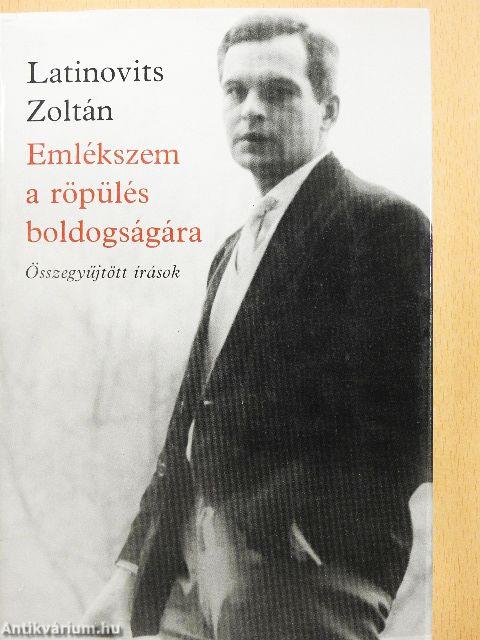 Emlékszem a röpülés boldogságára