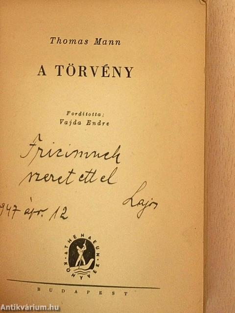 A törvény
