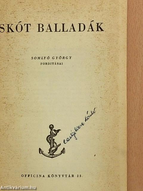 Skót balladák