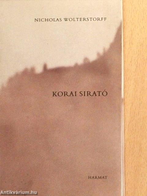 Korai sirató