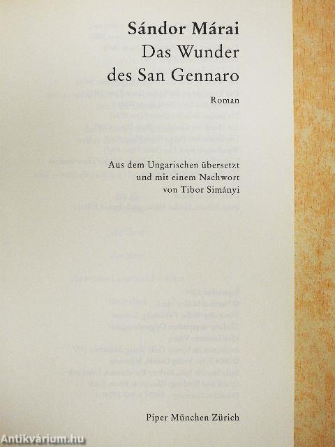 Das Wunder des San Gennaro