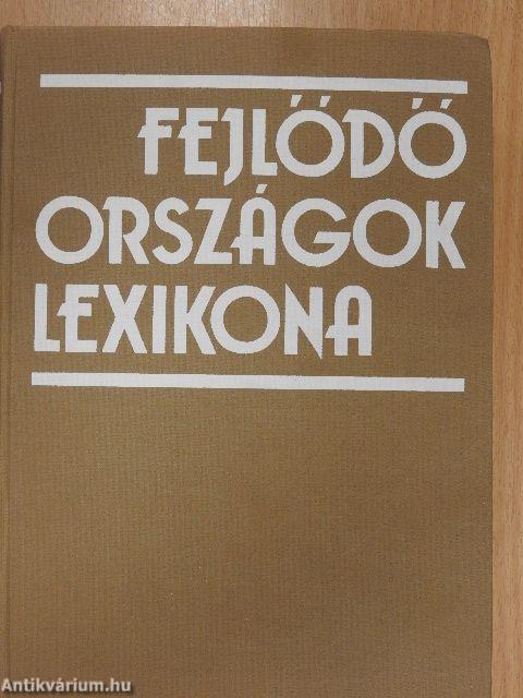 Fejlődő országok lexikona