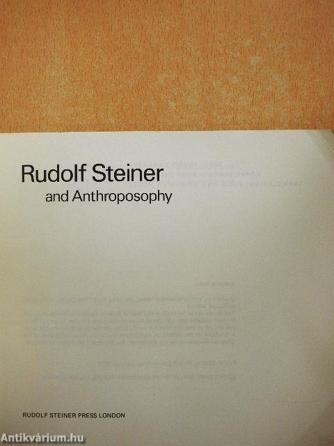 Rudolf Steiner and Anthroposophy