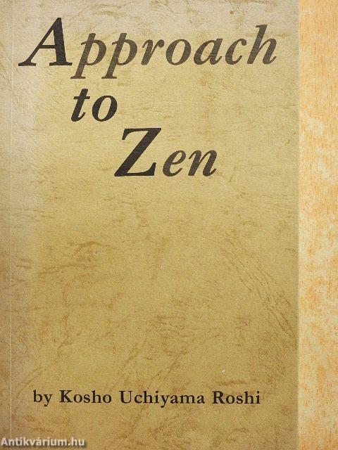 Approach to Zen