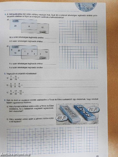 Sokszínű matematika munkafüzet 7.
