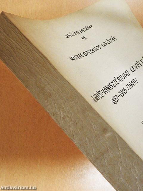 A Belügyminisztériumi Levéltár