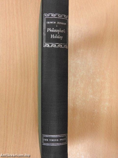 Philosopher's Holiday