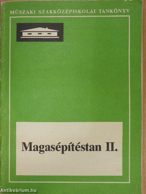Magasépítéstan II.