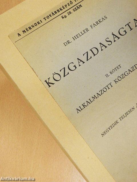 Közgazdaságtan II.