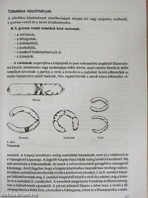 Élelmiszerismeret II.
