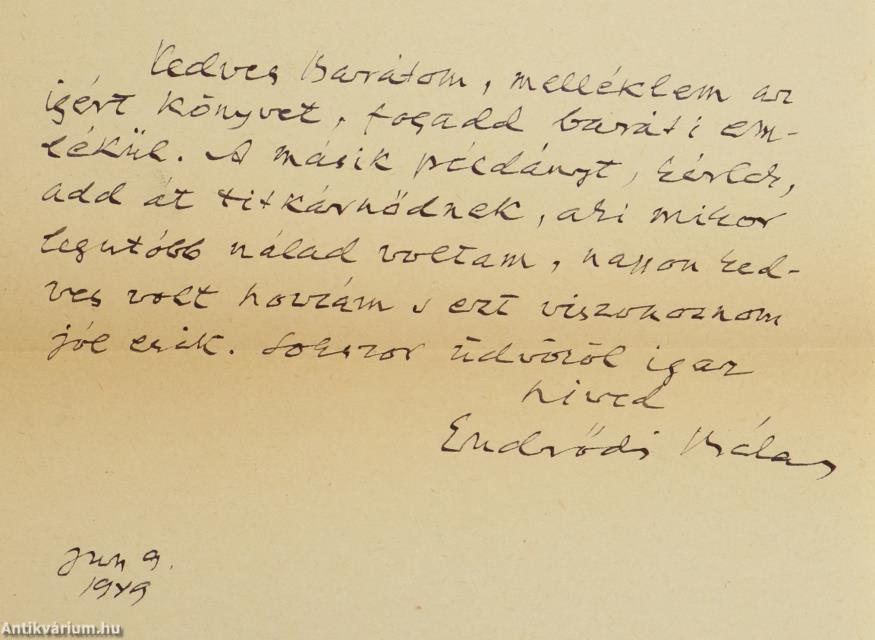 Ötven vers (dedikált példány)