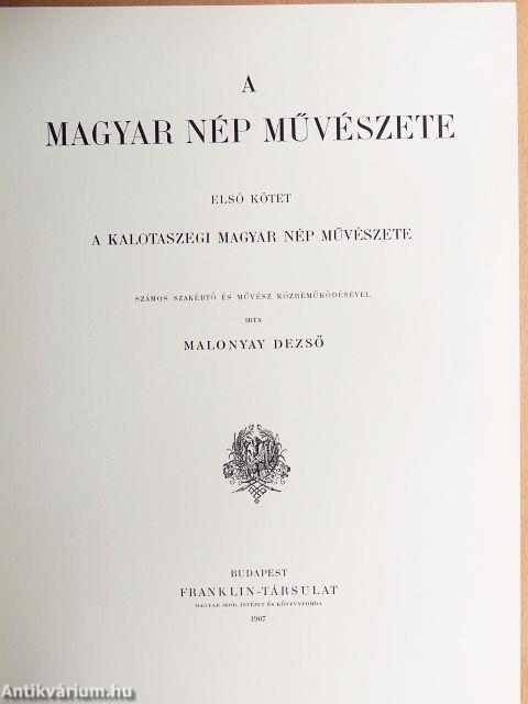 A magyar nép művészete I-V.