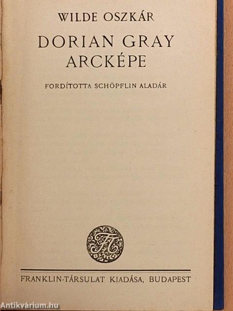 Dorian Gray arcképe