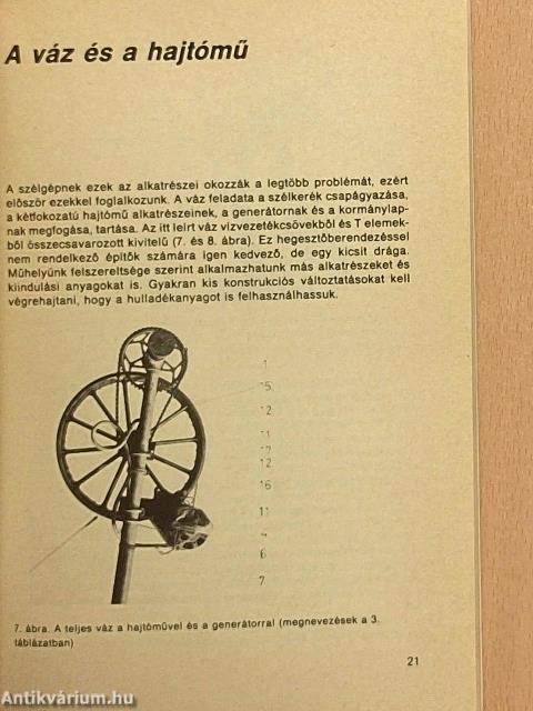 Szélkeréképítés