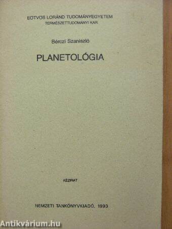 Planetológia