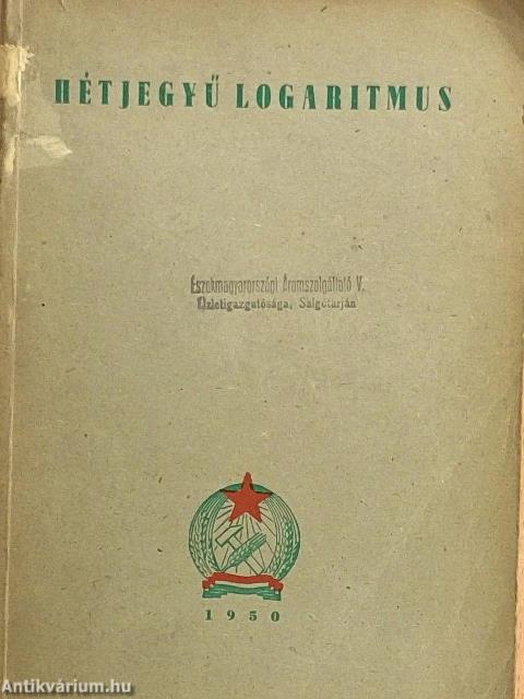 Hétjegyű logaritmus