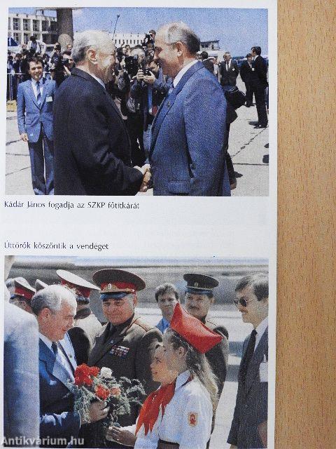 Mihail Gorbacsov Budapesten