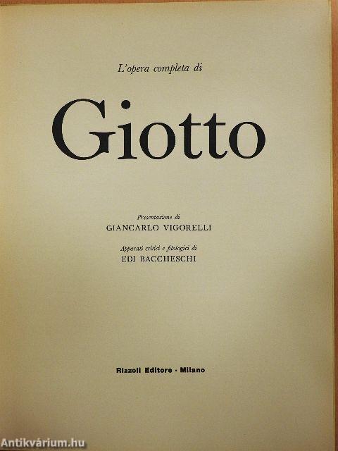 L'opera completa di Giotto