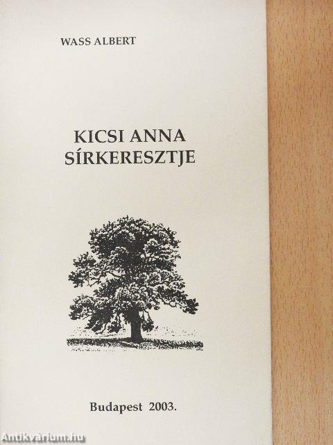 Kicsi Anna sírkeresztje