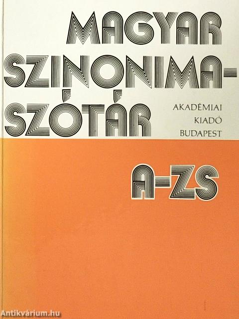 Magyar szinonimaszótár