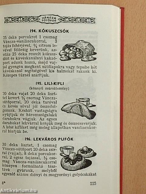 A mi süteményeskönyvünk