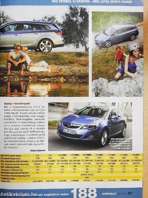Autósélet 2011. május-június