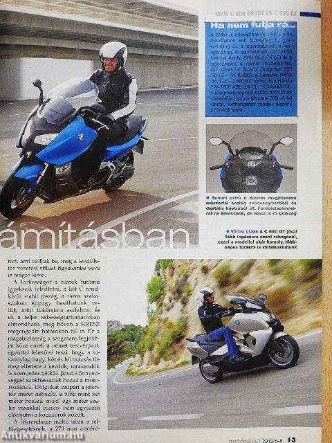 Autósélet 2012. május-június