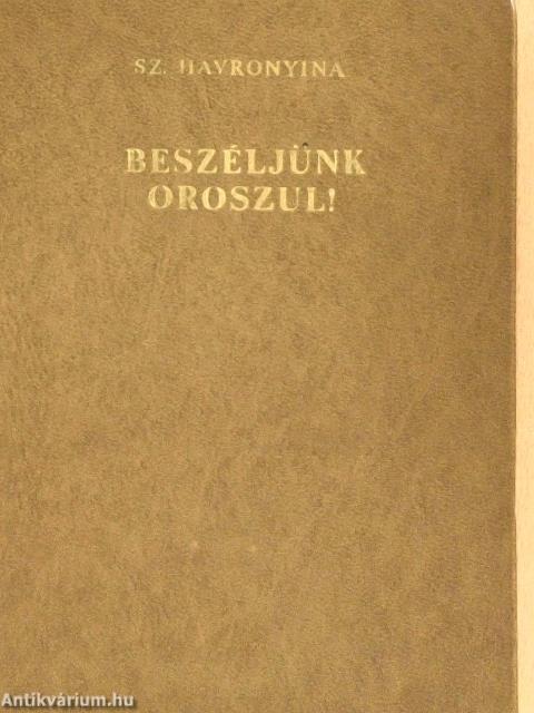 Beszéljünk oroszul!