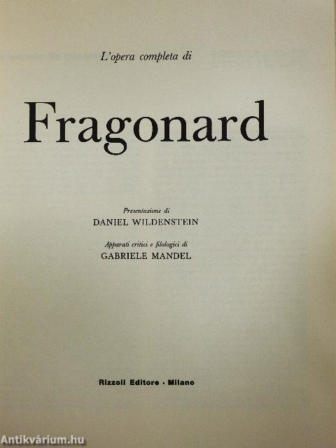 L'opera completa di Fragonard