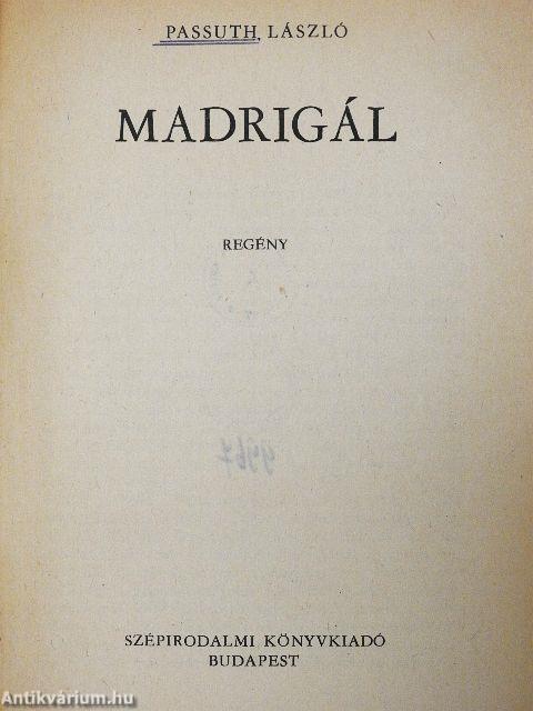 Madrigál