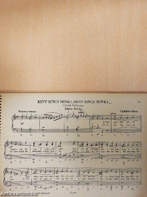 Mit hallunk-mire táncolunk 1955. május